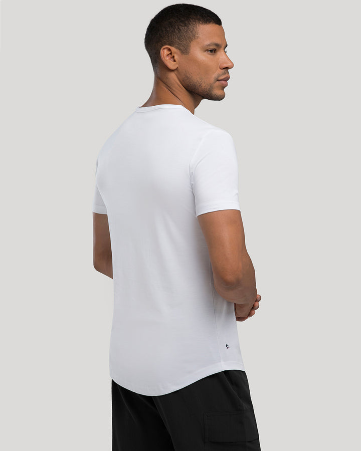 Camiseta de cuello redondo "Crew"