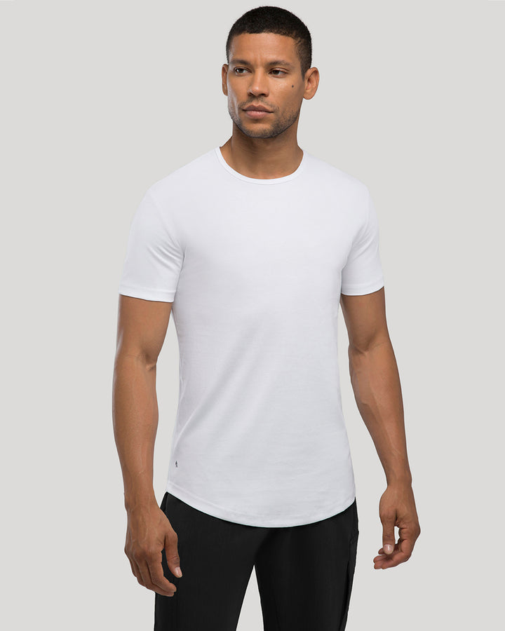 Camiseta de cuello redondo "Crew"