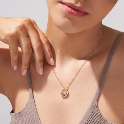 Collar corazón de la suerte