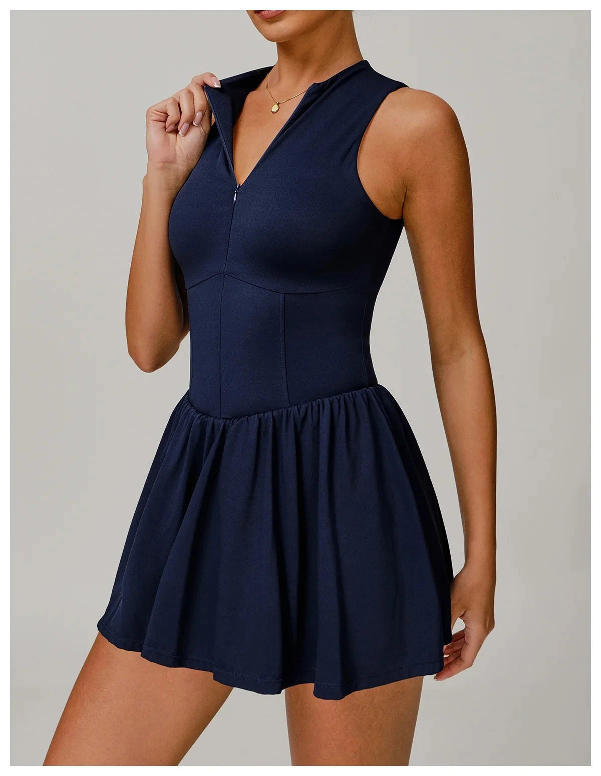 Vestido deportivo de cremallera "Flexé"